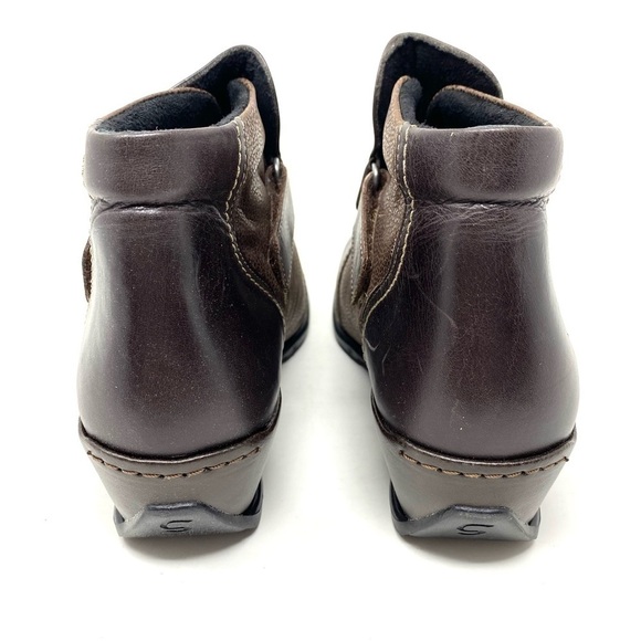 Spring Step Andrea Brown Leather Boots - Picture 5 of 9